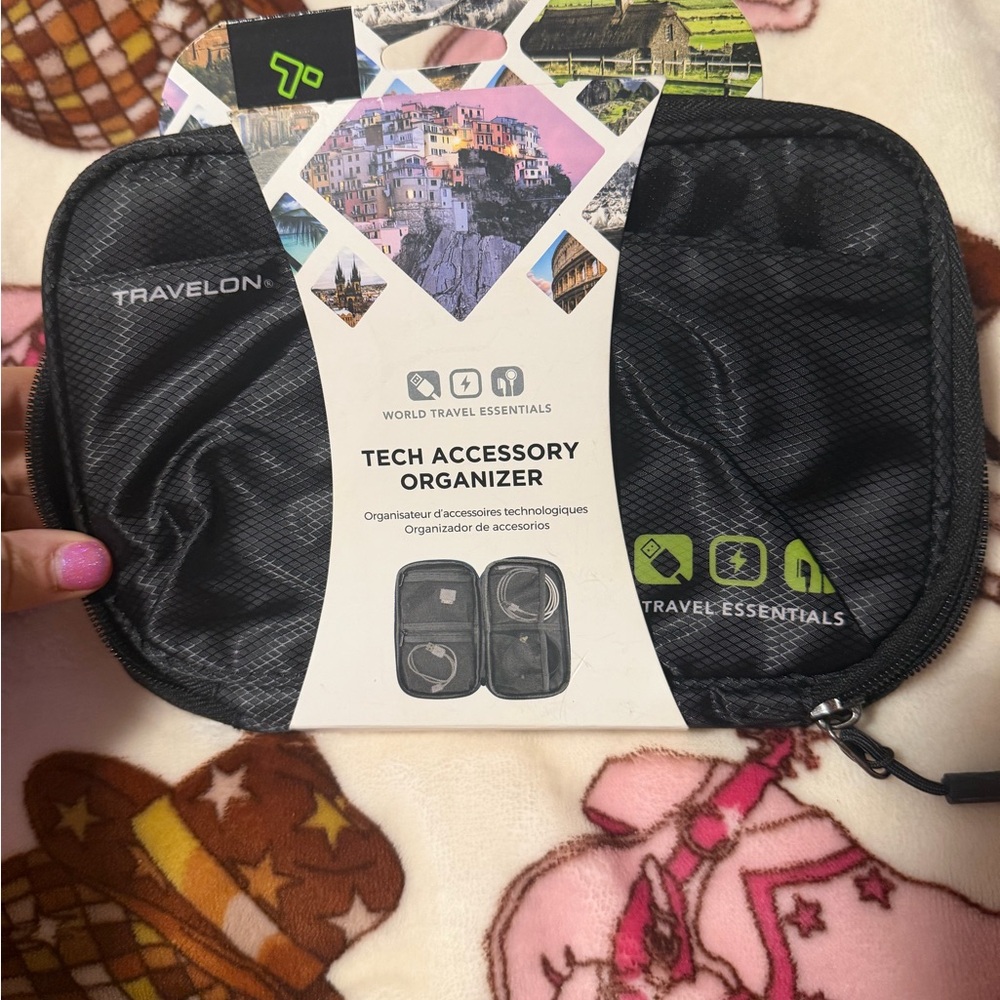 Travelon Dark Gray Tech Organizer